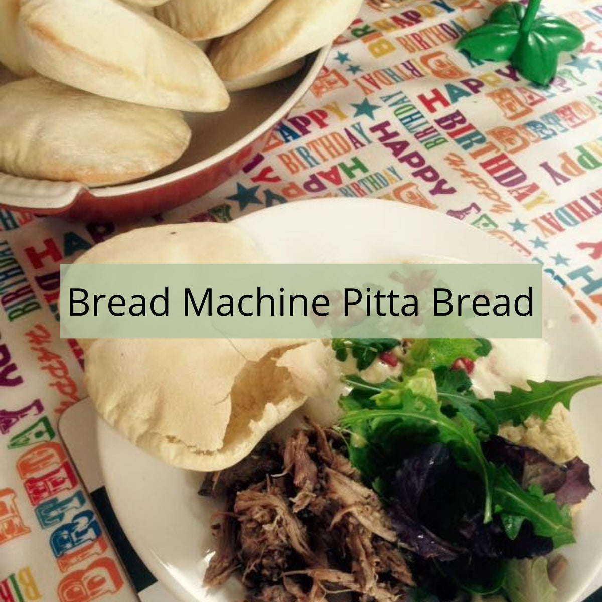 Pita Pocket Bread (Bread Machine) Recipe 