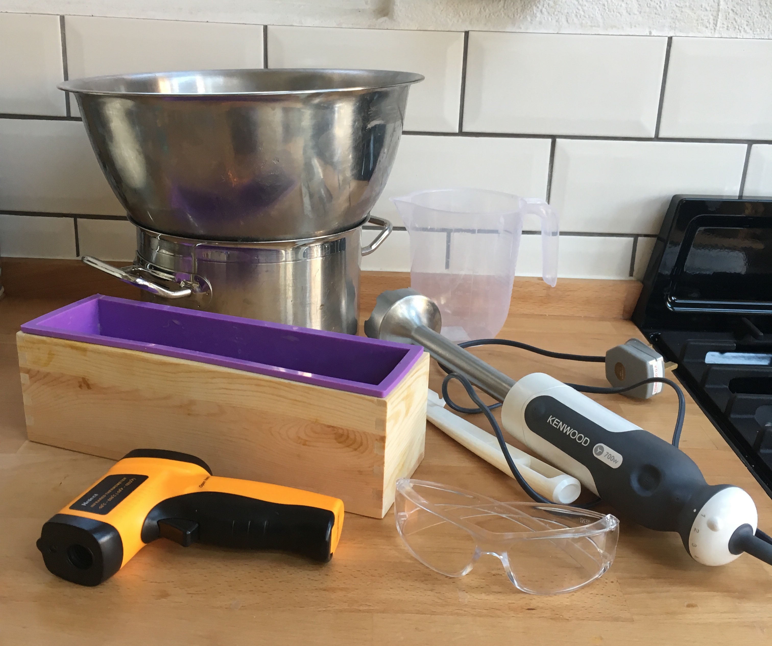 Basic soap making equipment