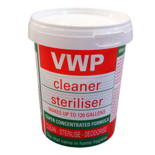 Load image into Gallery viewer, VWP Cleaner Steriliser - 400g Tub
