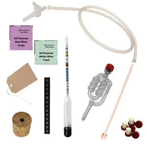 Mini Wine Making Kit with Simple Syphon