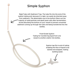 Mini Wine Making Kit with Simple Syphon