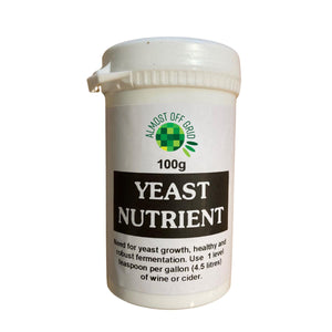 Yeast Nutrient - 100g Almost Off Grid