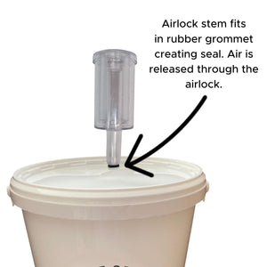 2 x 5 Litre /1 gallon PET Demijohns with Caps, Grommets, Handy Airlocks Thermometers