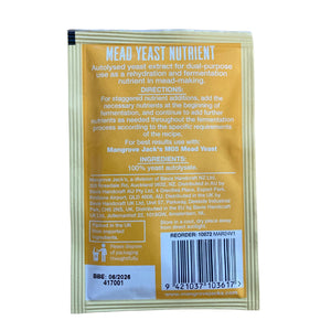 Mangrove Jack's Mead Yeast Nutrient