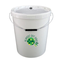 Load image into Gallery viewer, Almost Off Grid 25 litre bucket plus 2x 5 litre bucket and 3x airlocks
